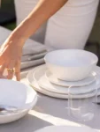 16-piece Dinnerware Set with Pasta Plate Pacifica