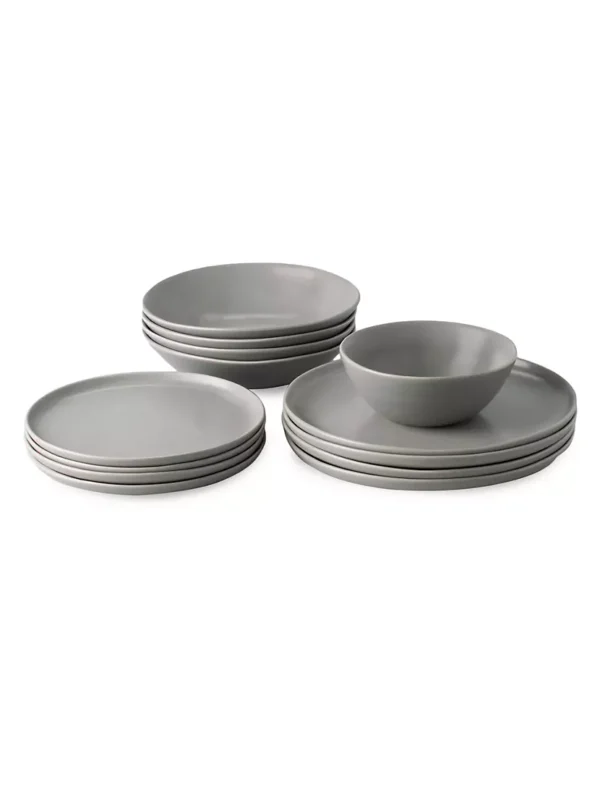 16-piece Dinnerware Set with Pasta Plate Pacifica