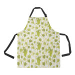 Grape Pattern Background Adjustable Apron - Yliana