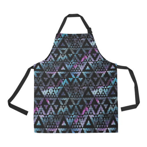 Space Galaxy Tribal Pattern Adjustable Apron - Yliana