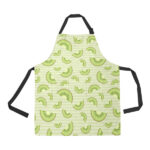 Kiwi Pattern Striped Background Adjustable Apron - Yliana