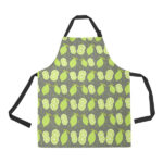 Lime Pattern Theme Adjustable Apron - Yliana