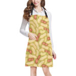Peanut Pattern Theme Adjustable Apron - Yliana