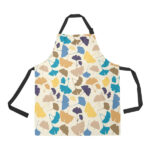 Colorful Ginkgo Leaves Pattern Adjustable Apron - Yliana
