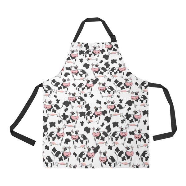 Cute Cow Pattern Adjustable Apron - Yliana