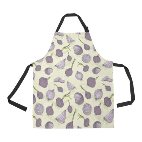 Onion Pattern Set Adjustable Apron - Yliana
