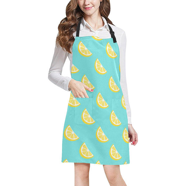 Lemon Theme Pattern Adjustable Apron - Yliana