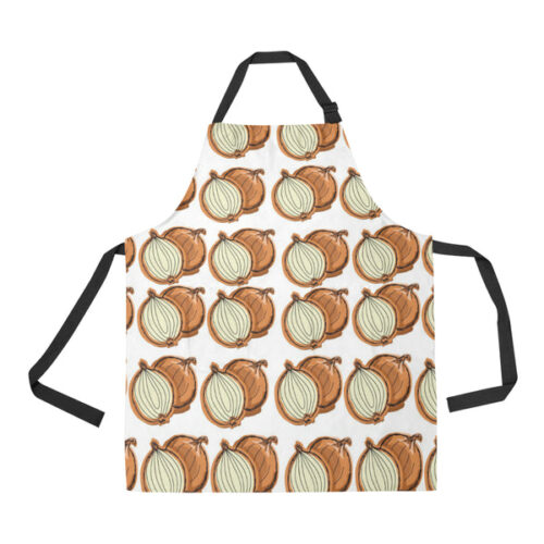 Onion Theme Pattern Adjustable Apron - Yliana