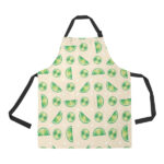 Lime Pattern Adjustable Apron - Yliana