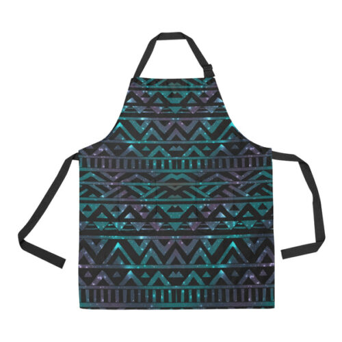 Space Tribal Galaxy Pattern Adjustable Apron - Yliana