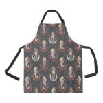 Seahorse Pattern Adjustable Apron - Yliana