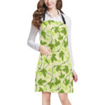 Hop Theme Pattern Adjustable Apron - Yliana