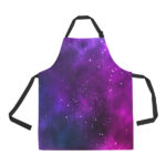 Pink Space Galaxy Pattern4 Adjustable Apron - Yliana