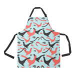 Sea Lion Pattern Theme Adjustable Apron - Yliana