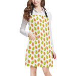 Papaya Pattern Theme Adjustable Apron - Yliana