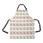 Grape Grahpic Decorative Pattern Adjustable Apron - Yliana