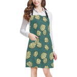 Hop Pattern Background Adjustable Apron - Yliana