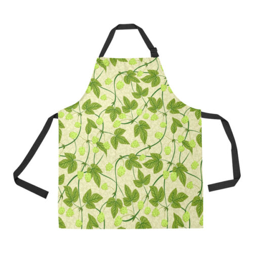 Hop Theme Pattern Adjustable Apron - Yliana