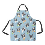 Cute Boston Terrier Pattern Adjustable Apron - Yliana