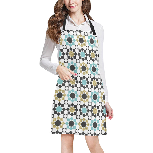 Arabic Morocco Pattern Adjustable Apron - Yliana