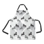 Horse Pattern Adjustable Apron - Yliana