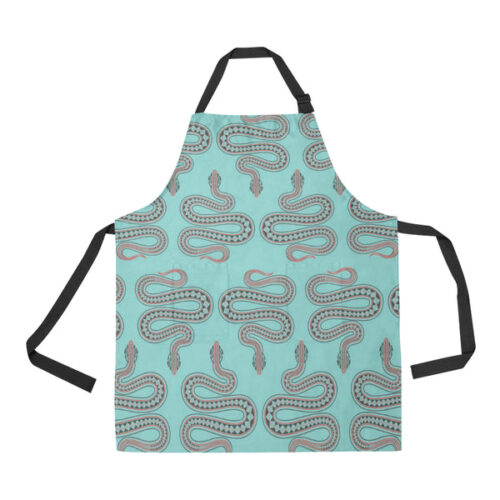 Snake Tribal Pattern Adjustable Apron - Yliana