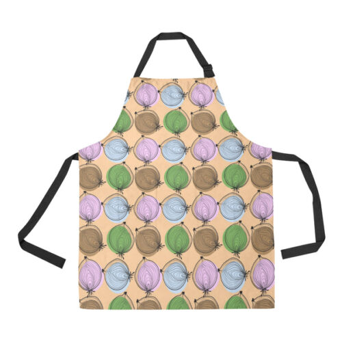 Onion Pattern Adjustable Apron - Yliana