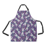 Cute Dragonfly Pattern Adjustable Apron - Yliana