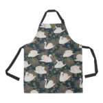 Swan Pattern Adjustable Apron - Yliana