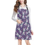 Cute Dragonfly Pattern Adjustable Apron - Yliana