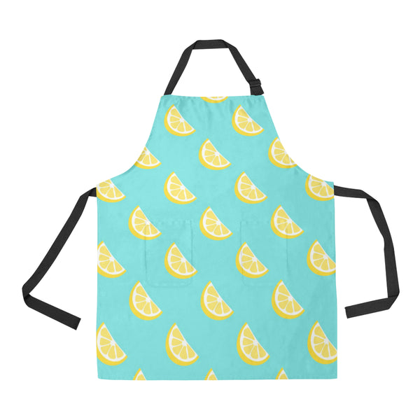 Lemon Theme Pattern Adjustable Apron - Yliana