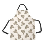 Sea Lion Pattern Adjustable Apron - Yliana