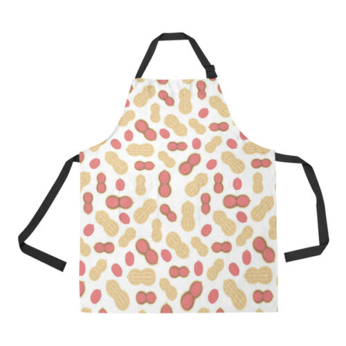 Peanut Theme Pattern Adjustable Apron - Yliana