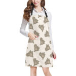 Sea Lion Pattern Adjustable Apron - Yliana