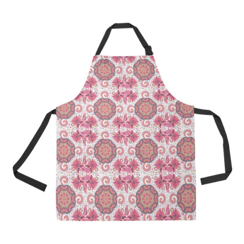 Indian Pattern Adjustable Apron - Yliana