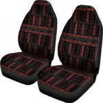 Aboriginal Indigenous Pattern Print Universal Fit Car Seat Covers
