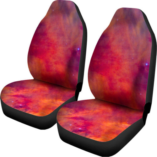 Abstract Nebula Cloud Galaxy Space Print Universal Fit Car Seat Covers