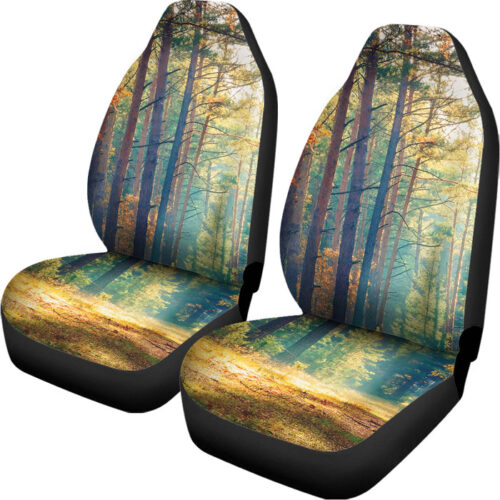 Autumn Forest Print Universal Fit Car Seat Covers