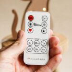 Wooden Tiger Night Light for Kids - Wall-Mounted with Remote Control - Yliana