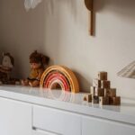 Wooden Rainbow Night Light for Kids - Wall-Mounted with Remote Control - Yliana