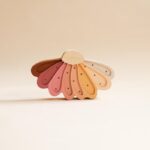 Wooden Flower Night Light for Kids - Wall-Mounted with Remote Control - Yliana
