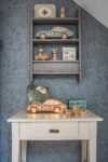 Wooden Car Night Light for Kids - Wall-Mounted with Remote Control - Yliana