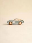 Wooden Racecar Night Light for Kids - Wall-Mounted with Remote Control - Yliana