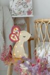 Wooden Mouse Night Light for Kids - Wall-Mounted with Remote Control - Yliana