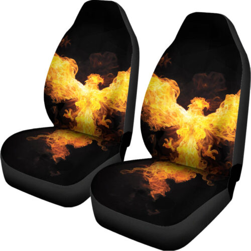 Phoenix Firebird Print Universal Fit Car Seat Covers
