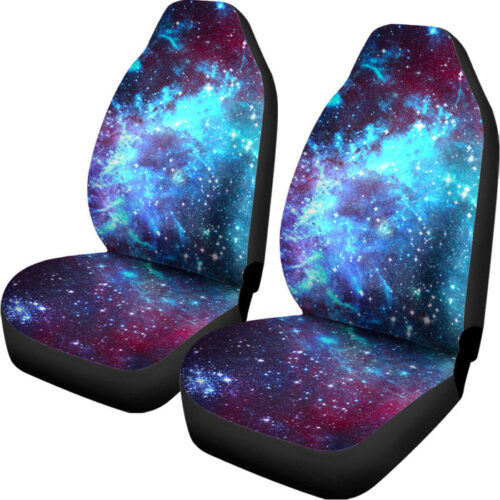 Starfield Nebula Galaxy Space Print Universal Fit Car Seat Covers
