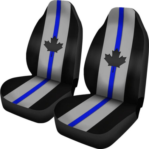 Thin Blue Line Canada Universal Fit Car Seat Covers